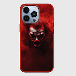 Чехол для iPhone 13 Pro Джокер в красном тумане, цвет: 3D-красный