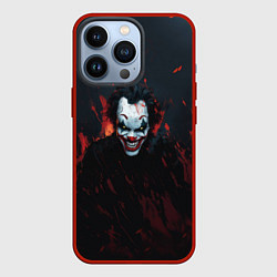 Чехол для iPhone 13 Pro Джокер в огне, цвет: 3D-красный