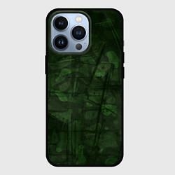 Чехол для iPhone 13 Pro Абстракция - strange camouflage, цвет: 3D-черный