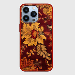 Чехол для iPhone 13 Pro Ковер 90х годов, цвет: 3D-красный