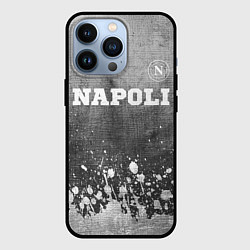 Чехол для iPhone 13 Pro Napoli - grey gradient посередине, цвет: 3D-черный