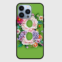 Чехол iPhone 13 Pro Цветы - 8 марта
