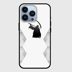 Чехол для iPhone 13 Pro Children of Bodom white poly, цвет: 3D-черный