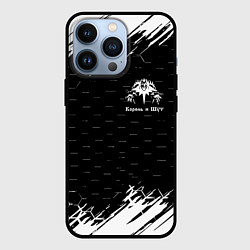 Чехол для iPhone 13 Pro Король и шут краски броня, цвет: 3D-черный