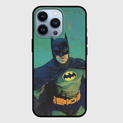 Чехол для iPhone 13 Pro Злой Бэтмен, цвет: 3D-черный
