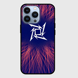 Чехол для iPhone 13 Pro Metallica red energy, цвет: 3D-черный