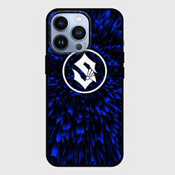 Чехол для iPhone 13 Pro Sabaton blue energy, цвет: 3D-черный