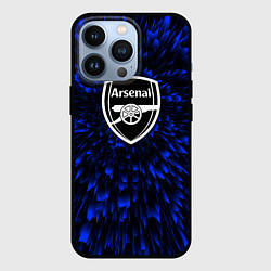 Чехол для iPhone 13 Pro Arsenal blue energy, цвет: 3D-черный