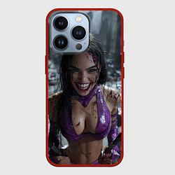 Чехол для iPhone 13 Pro Радостная Милина, цвет: 3D-красный