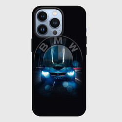 Чехол для iPhone 13 Pro BMW на мосту, цвет: 3D-черный