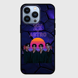 Чехол для iPhone 13 Pro Astro retro style, цвет: 3D-черный