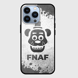 Чехол для iPhone 13 Pro FNAF - white gradient, цвет: 3D-черный
