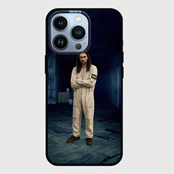 Чехол для iPhone 13 Pro Bones - образ психа, цвет: 3D-черный