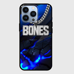 Чехол для iPhone 13 Pro Цепочка Bones, цвет: 3D-черный
