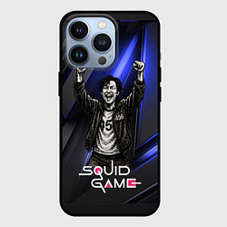 Чехол для iPhone 13 Pro Победа игрока 456 Игра в кальмара, цвет: 3D-черный