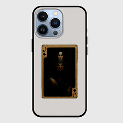 Чехол для iPhone 13 Pro Страд фон Зарович: валет пик, цвет: 3D-черный