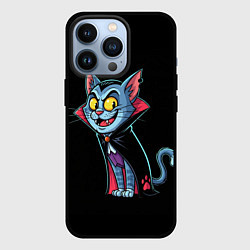 Чехол для iPhone 13 Pro Котодракула, цвет: 3D-черный