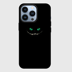 Чехол для iPhone 13 Pro Чеширский кот Тима Бёртона, цвет: 3D-черный