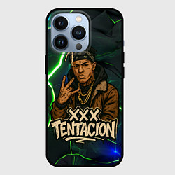 Чехол для iPhone 13 Pro XXXTentacion anime style, цвет: 3D-черный