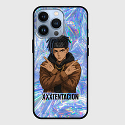 Чехол для iPhone 13 Pro XXXTentacion - скрещенные руки, цвет: 3D-черный