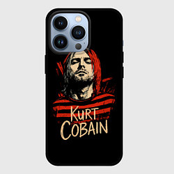 Чехол для iPhone 13 Pro Курт Кобейн, Нирвана, цвет: 3D-черный