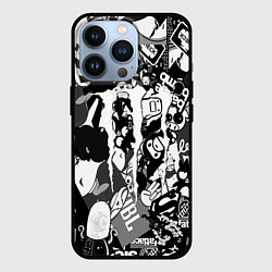 Чехол iPhone 13 Pro Monster energy black sticker