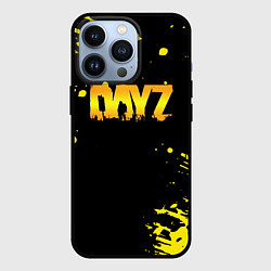 Чехол для iPhone 13 Pro Dayz краски желтые краски, цвет: 3D-черный