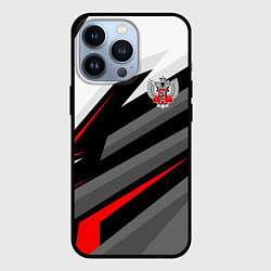 Чехол для iPhone 13 Pro Федерация бокса - спортивный, цвет: 3D-черный