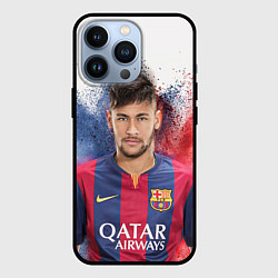 Чехол для iPhone 13 Pro Neymar FCB, цвет: 3D-черный