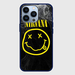 Чехол для iPhone 13 Pro Nirvana Smoke, цвет: 3D-тёмно-синий