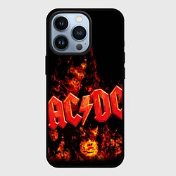 Чехол iPhone 13 Pro AC/DC Flame