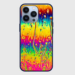Чехол для iPhone 13 Pro Tie dye, цвет: 3D-тёмно-синий