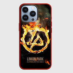 Чехол iPhone 13 Pro Linkin Park: Burning the skies