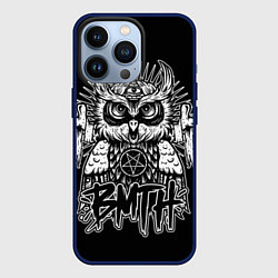 Чехол для iPhone 13 Pro BMTH Owl, цвет: 3D-тёмно-синий