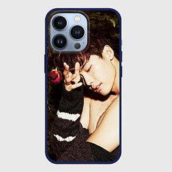Чехол для iPhone 13 Pro Lee Jong Hyun, цвет: 3D-тёмно-синий