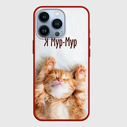 Чехол iPhone 13 Pro Я мур мур