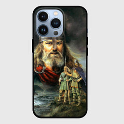 Чехол для iPhone 13 Pro Богатырь Руси, цвет: 3D-черный