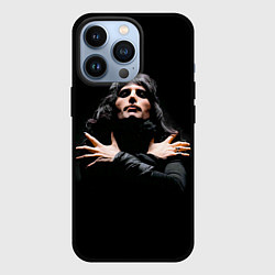 Чехол для iPhone 13 Pro Фредди Меркьюри, цвет: 3D-черный