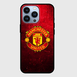 Чехол для iPhone 13 Pro Манчестер Юнайтед, цвет: 3D-черный