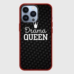 Чехол для iPhone 13 Pro Drama queen, цвет: 3D-красный