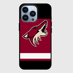 Чехол для iPhone 13 Pro Arizona Coyotes, цвет: 3D-черный