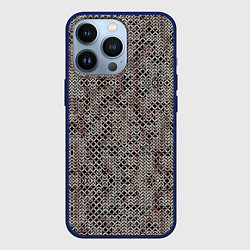 Чехол для iPhone 13 Pro Кольчуга, цвет: 3D-тёмно-синий