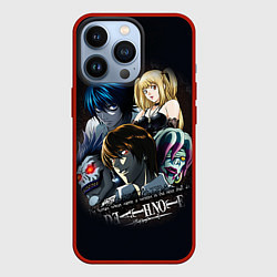 Чехол для iPhone 13 Pro Тетрадь смерти 3, цвет: 3D-красный