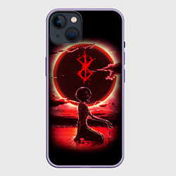 Чехол для iPhone 14 Plus BERSERK, цвет: 3D-серый