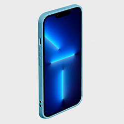 Чехол для iPhone 14 Plus NASA, цвет: 3D-голубой — фото 2