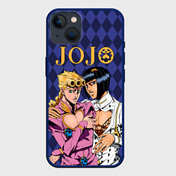 Чехол для iPhone 14 Plus JOJO, цвет: 3D-тёмно-синий