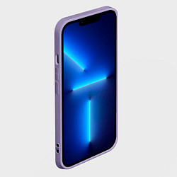 Чехол для iPhone 14 Plus Красные облака туманности в космическом пространст, цвет: 3D-серый — фото 2