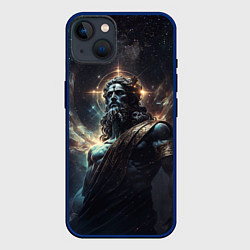 Чехол для iPhone 14 Plus Cosmic Deity, цвет: 3D-тёмно-синий