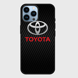 Чехол для iPhone 14 Pro Max TOYOTA, цвет: 3D-черный