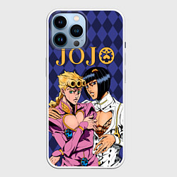 Чехол для iPhone 14 Pro Max JOJO, цвет: 3D-белый